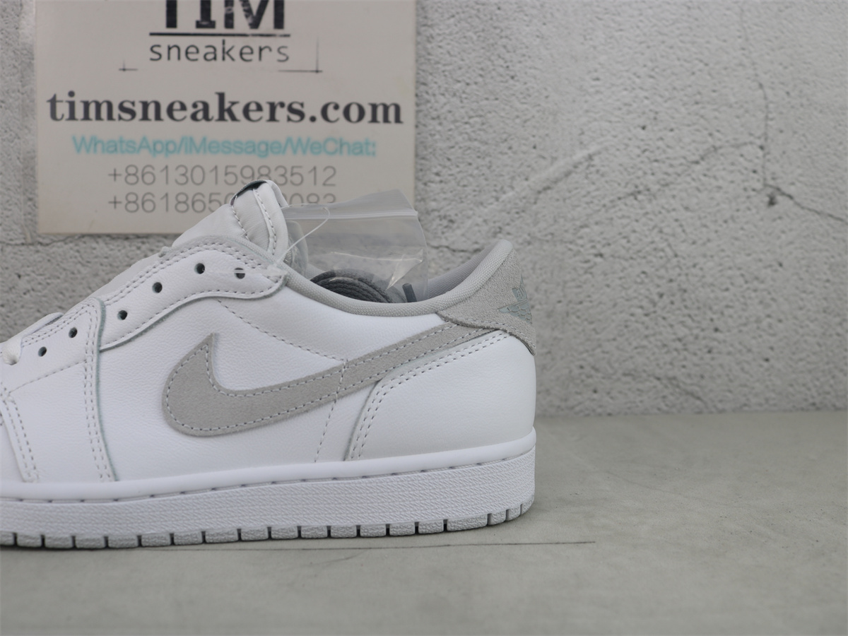 LJR Batch Air Jordan 1 Low OG Neutral Grey 2021 CZ0790-100